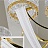 Люстра Ritz Crystall Queen Chandelier 9 плафонов Золотой фото 10