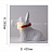 Настольная лампа в виде собаки Скотч-терьер Белый фото 3