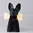 Настольная лампа в виде собаки Скотч-терьер Черный фото 4