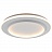 Потолочный светильник White Flying Saucer 45 см  Квадраты фото 2