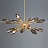 Подвесная люстра Hammerton Aalto Oval Starbust Chandelier 100 см  фото 10