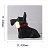 Настольная лампа в виде собаки Скотч-терьер Черный фото 2