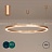Светодиодные светильники с комбинациями в виде колец фото 3