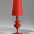 Josephine Table Lamp 20 см  Красный фото 2