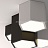 Подвесной потолочный светильник - соты Lightstar Favo 8 плафонов фото 7