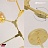 Lindsey Adelman Branching Bubble Chandelier 8 плафонов Серый Золотой Горизонталь фото 17