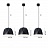 Современные подвесные светильники IDYLL 30 см  Серый фото 8