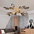 Подвесная люстра Hammerton Aalto Oval Starbust Chandelier 100 см  фото 6